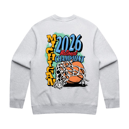 Cut the Net Crewneck