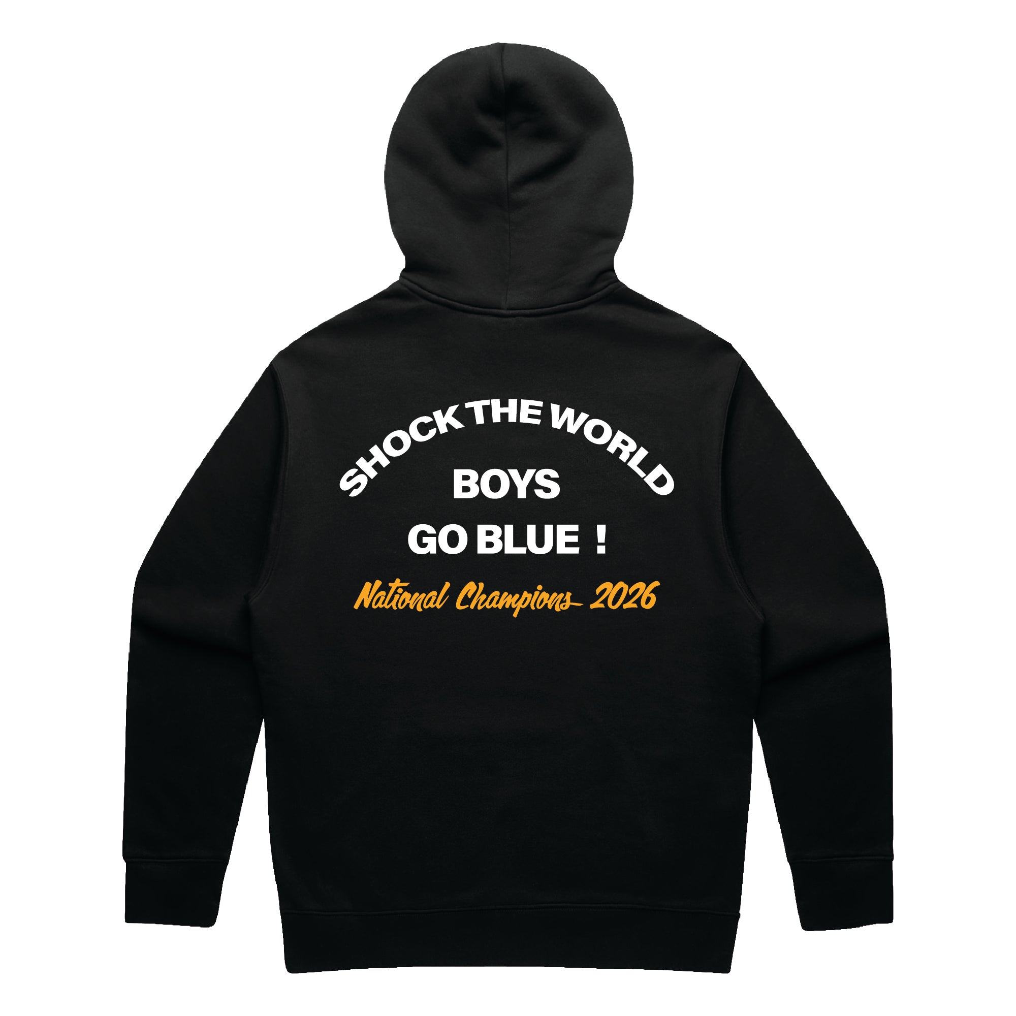 Shock the World Zip Hoodie – No Name Athletic
