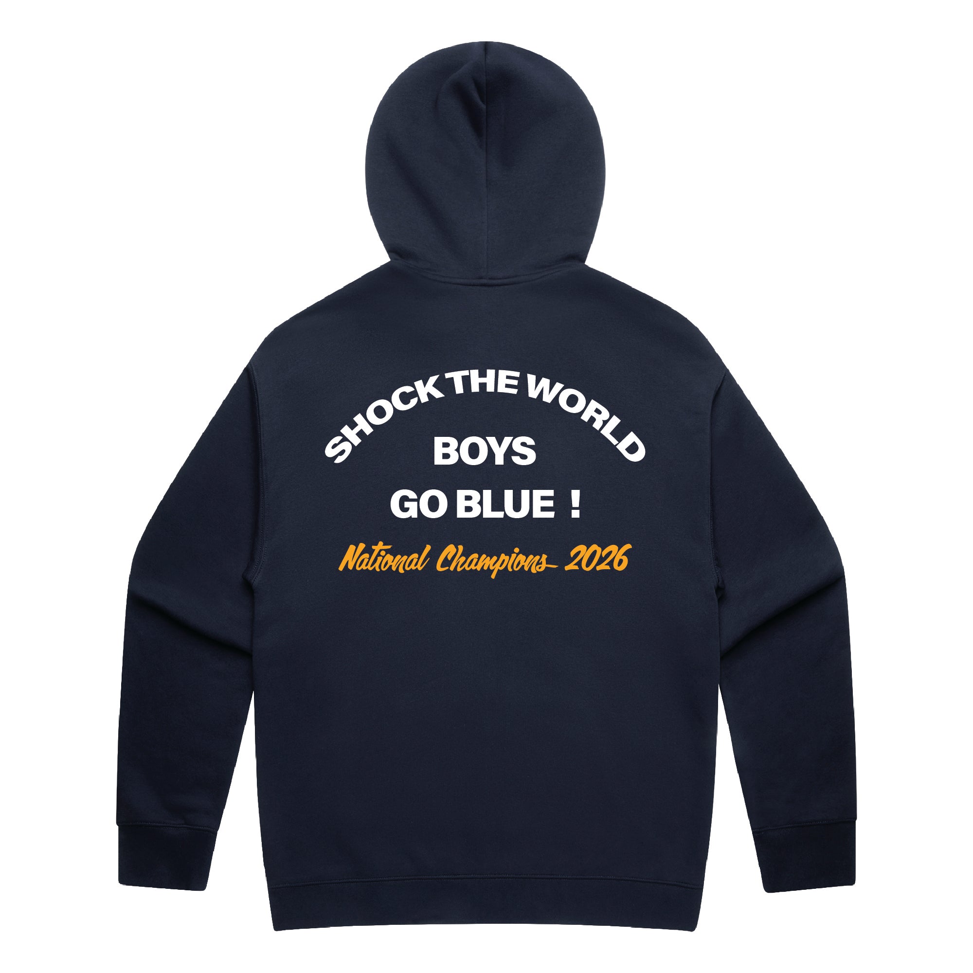 Shock the World Zip Hoodie – No Name Athletic